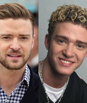 Kovrčava i izblajhana kosa Justina Timberlakea na početku karijere