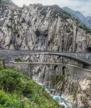 Đavolji most, Teufelsbrücke, Švicarska