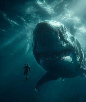 Megalodon/Ilustracija