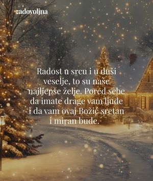 Čestitke za Božić za bližnje