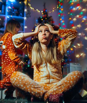 Mama u božićnom stresu
