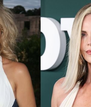 Meri Goldašić i Charlize Theron u istoj haljini