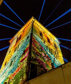 Festival of Lights Zagreb 2023_Awakening light_Lotrščak Tower_Marin Tomaš