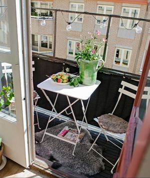 Ideje kako urediti mali balkon - 5