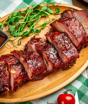 Pečena svinjska rebra