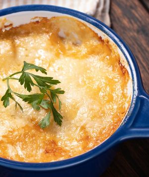 Francuska juha od luka, ali s dodatkom njoka