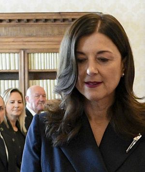 Sanja Musić Milanović u audijenciji kod pape Lava XIV.