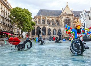 Fontana Stravinski, Pariz