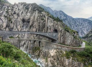 Đavolji most, Teufelsbrücke, Švicarska