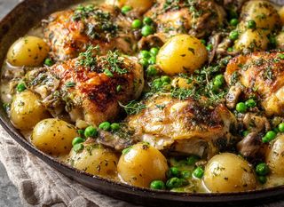 Piletina Vesuvio/Ilustracija