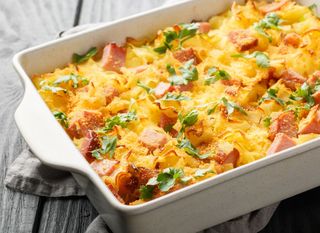 Austrijski složenac od šunke i tjestenine