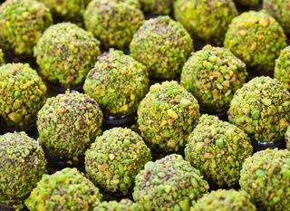 Loptice s pistacijama