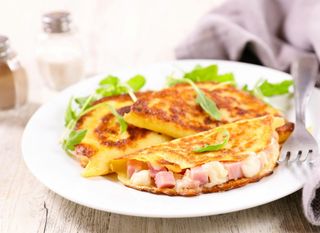 Palačinke sa šunkom i sirom