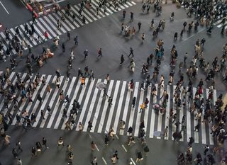 Najprometniji pješački prijelaz na svijetu - Shibuya, Tokio - 6