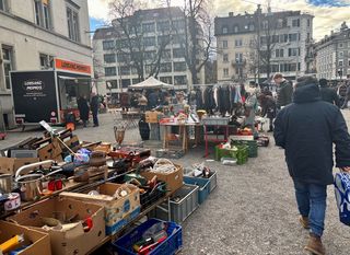 Buvljak Flohmarkt Kanzlei u Zürichu - 4