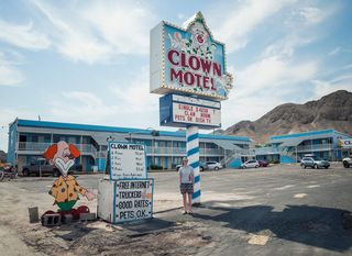 Clown motel u gradu Tonopah u Nevadi, SAD - 4