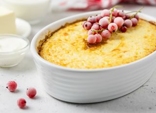 Zapečeni puding od riže