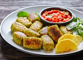Kroketi od tikvica ilustracija