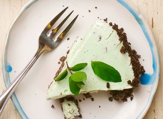 Čokoladni cheesecake s okusom mente