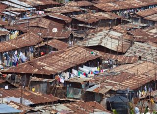 Sirotinjski kvart Kibera u Nairobiju