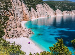 Plaža Fteri, Kefalonija, Grčka - 1