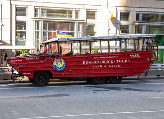 Replike DUKW vozila iz Drugog svjetskog rata za razgledavanje Bostona, SAD - 4