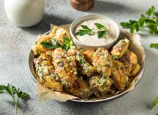 Krilca s češnjakom i parmezanom