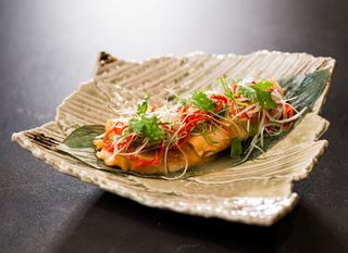 Filet oslića u den miso umaku