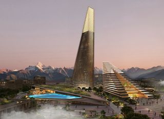 Altau Iconic Complex and Gateway District. Kazahstan - 4