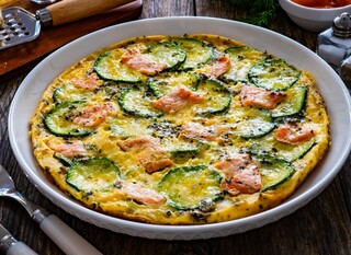 Fritata s tikvicama i sirom