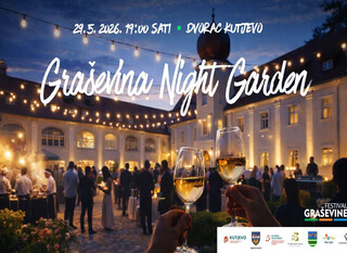 Graševina Night Garden Kutjevo, pozivnica i program