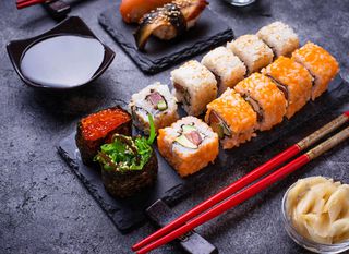 Sushi, ilustracija