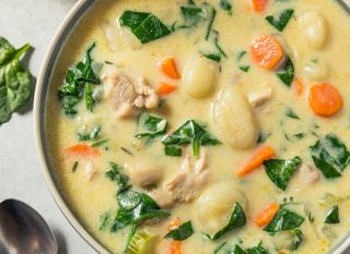 Kremasto varivo s piletinom i njokima