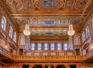 Impresivna Zlatna dvorana u Musikvereinu u Beču