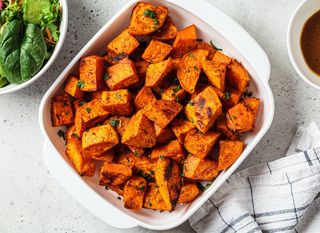 Pečeni slatki krumpir