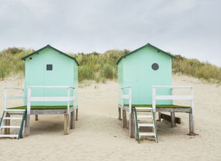 Kućice na plaži, Nizozemska