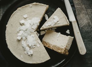 Ilustracija za veganski cheesecake