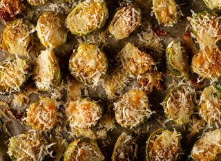 Pohane prokulice s parmezanom