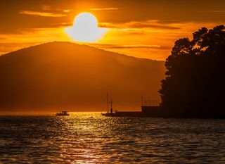 Zalazak sunca iz uvale Kašjuni - 6