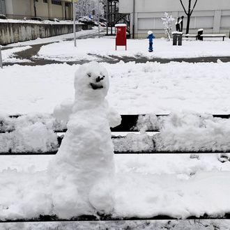 Snjegović u studentskom domu