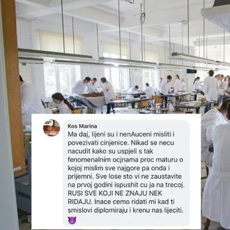 'Sapunica' na zagrebačkoj Medicini: Profesori na Facebooku ružno komentirali studente - reagirao i studentski zbor