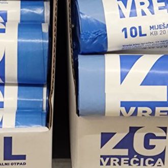 Od prvog listopada u Zagrebu se koriste plave vrećice
