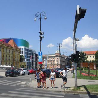 Prizor iz središta Zagreba