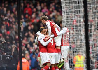 Slavlje Arsenala (Foto: AFP)
