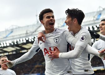 Dele Alli slavi gol protiv Chelseaja (Foto: AFP)