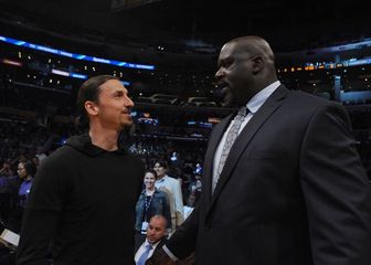 Zlatan Ibrahimović i Shaquille O\'Neal (Screenshot Twitter)