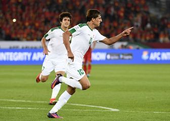 Mohanad Ali slavi gol (Foto: AFP)