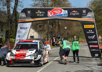 Sebastien Ogier na WRC Croatia Rallyju