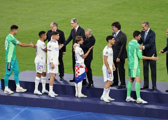Luka Modrić i Florentino Perez