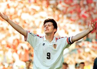 Davor Šuker na Euru 1996. u Engleskoj